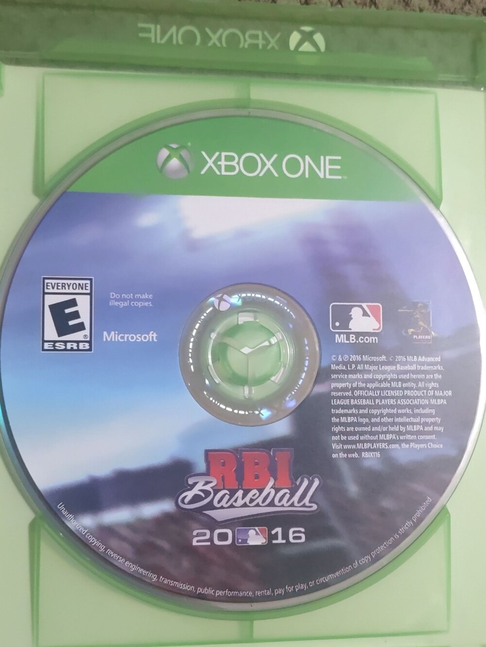 XBox One RBI Baseball 2016, EUC - Picture 2 of 4